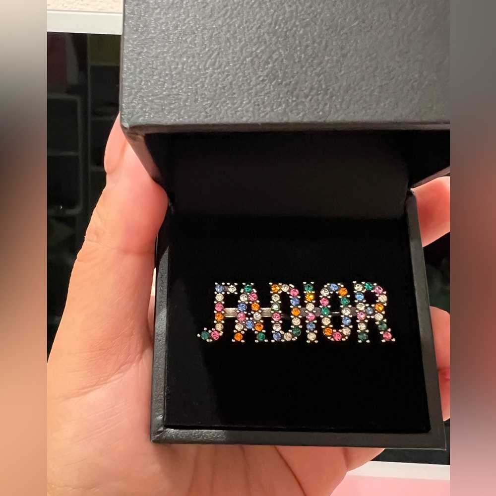 Dior J’aDior Ring Beautiful Rhinestones